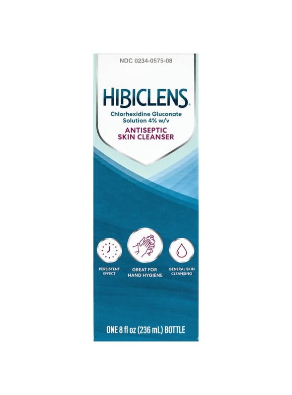 Hibiclens Antimicrobial Liquid Antiseptic Soap and Skin Cleanser, 8oz